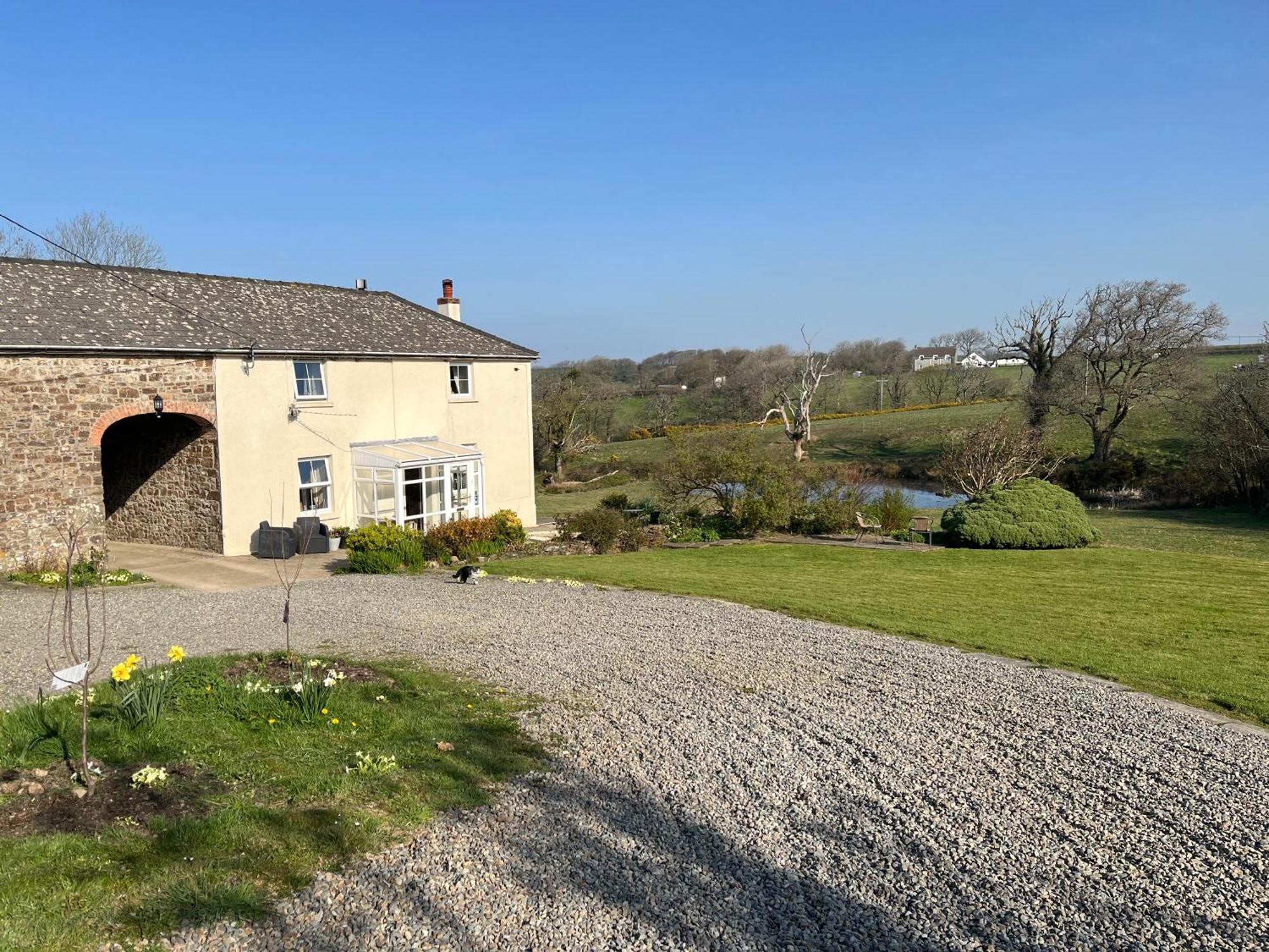 Rectory Farm Acomodação com café da manhã Haverfordwest Exterior foto